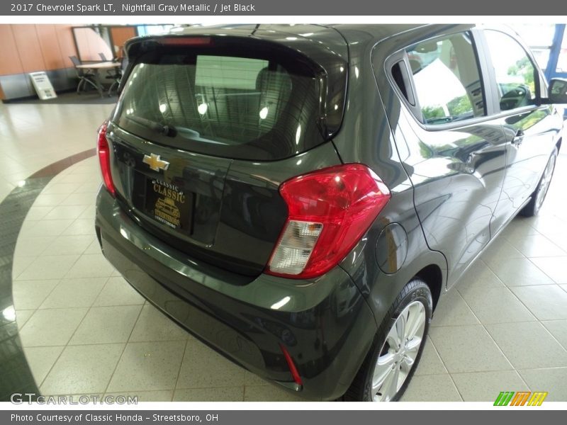 Nightfall Gray Metallic / Jet Black 2017 Chevrolet Spark LT