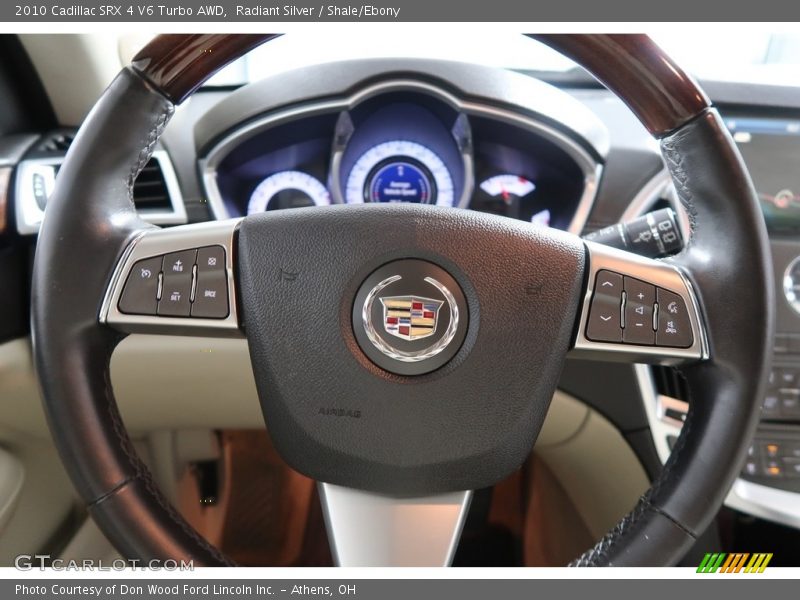 Radiant Silver / Shale/Ebony 2010 Cadillac SRX 4 V6 Turbo AWD