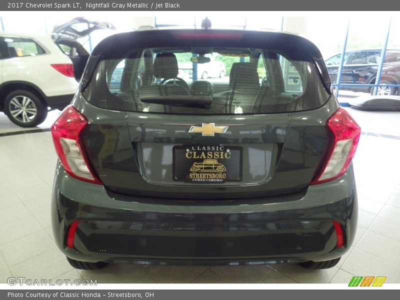 Nightfall Gray Metallic / Jet Black 2017 Chevrolet Spark LT