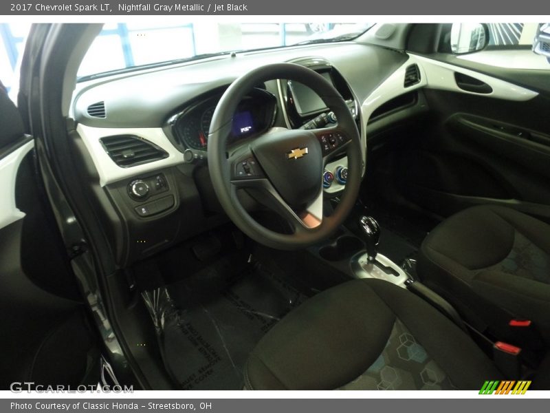 Nightfall Gray Metallic / Jet Black 2017 Chevrolet Spark LT