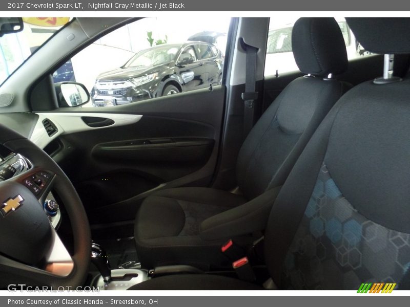 Nightfall Gray Metallic / Jet Black 2017 Chevrolet Spark LT