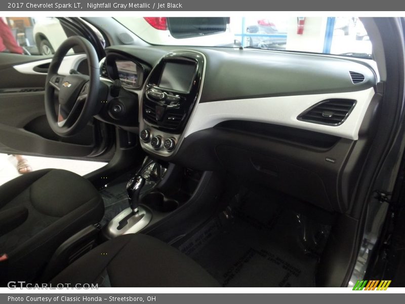 Nightfall Gray Metallic / Jet Black 2017 Chevrolet Spark LT