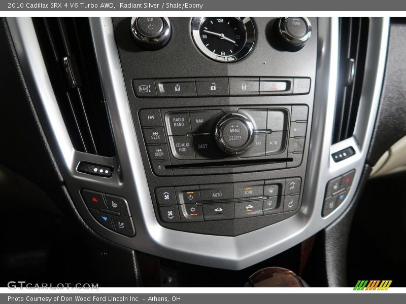 Radiant Silver / Shale/Ebony 2010 Cadillac SRX 4 V6 Turbo AWD