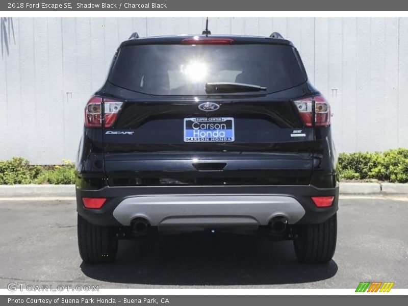 Shadow Black / Charcoal Black 2018 Ford Escape SE