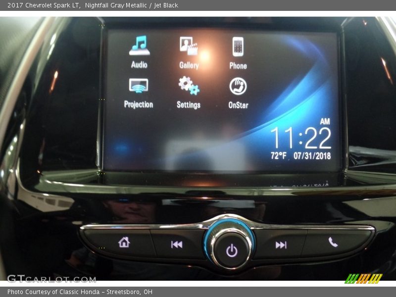 Nightfall Gray Metallic / Jet Black 2017 Chevrolet Spark LT