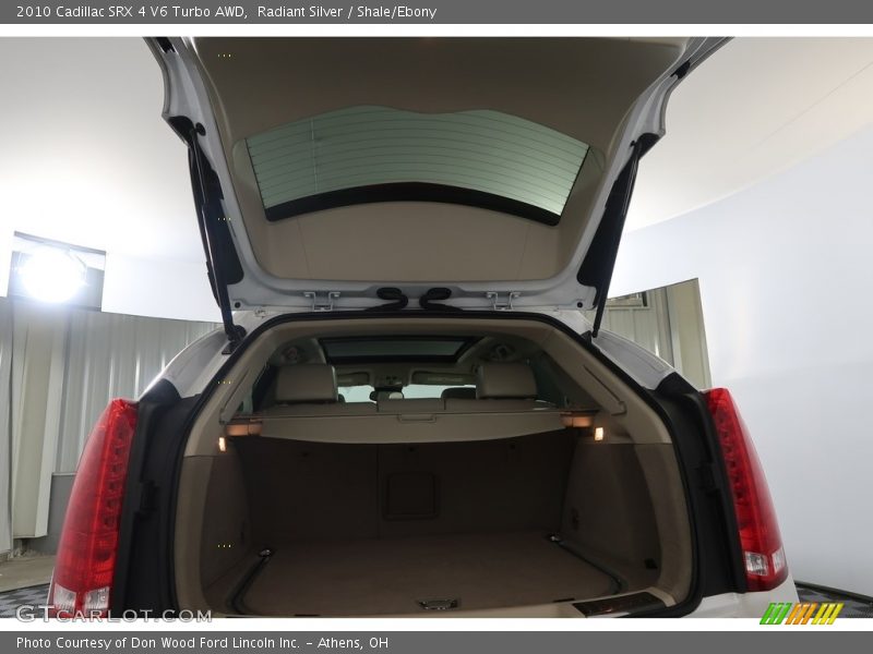 Radiant Silver / Shale/Ebony 2010 Cadillac SRX 4 V6 Turbo AWD