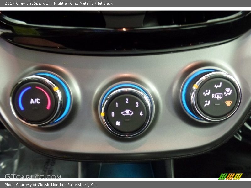 Nightfall Gray Metallic / Jet Black 2017 Chevrolet Spark LT