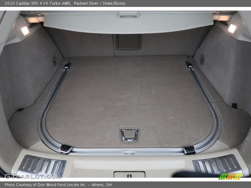 Radiant Silver / Shale/Ebony 2010 Cadillac SRX 4 V6 Turbo AWD