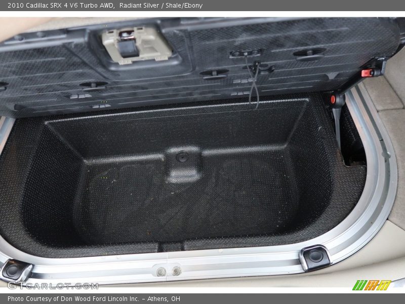 Radiant Silver / Shale/Ebony 2010 Cadillac SRX 4 V6 Turbo AWD