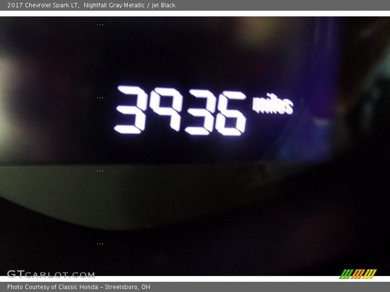 Nightfall Gray Metallic / Jet Black 2017 Chevrolet Spark LT