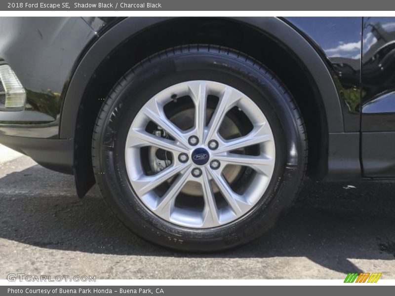 Shadow Black / Charcoal Black 2018 Ford Escape SE