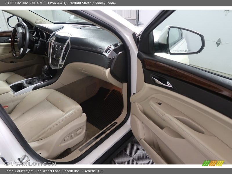 Radiant Silver / Shale/Ebony 2010 Cadillac SRX 4 V6 Turbo AWD