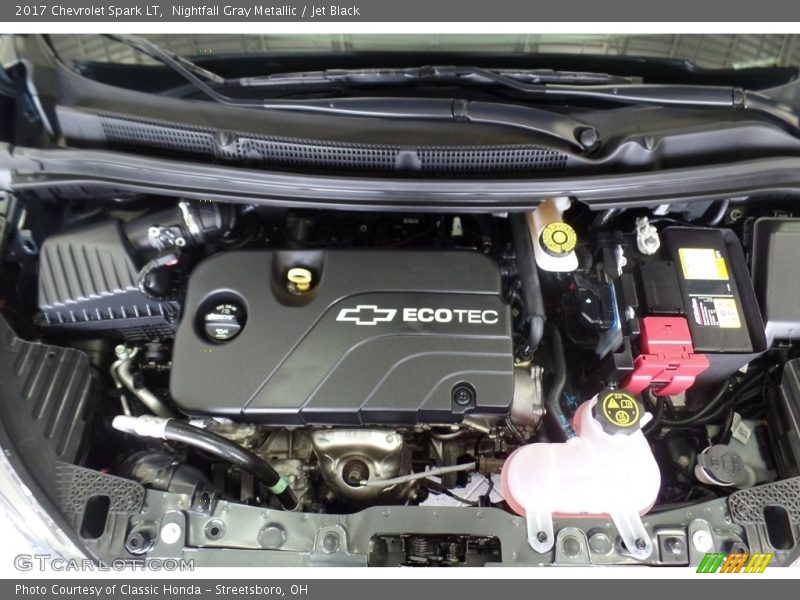Nightfall Gray Metallic / Jet Black 2017 Chevrolet Spark LT