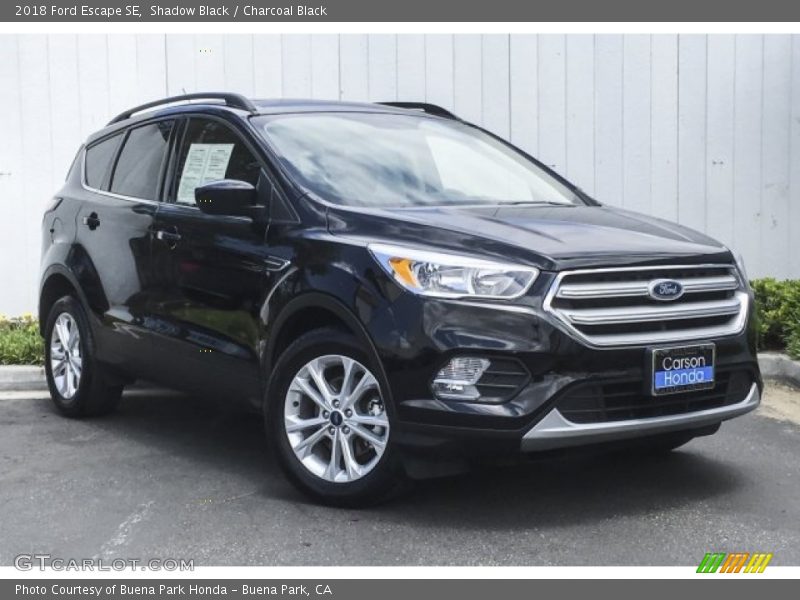Shadow Black / Charcoal Black 2018 Ford Escape SE