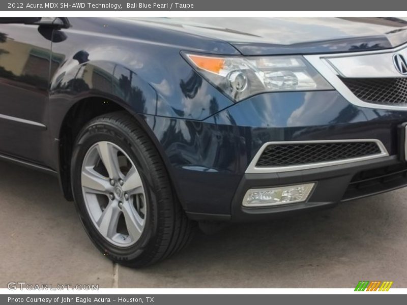 Bali Blue Pearl / Taupe 2012 Acura MDX SH-AWD Technology