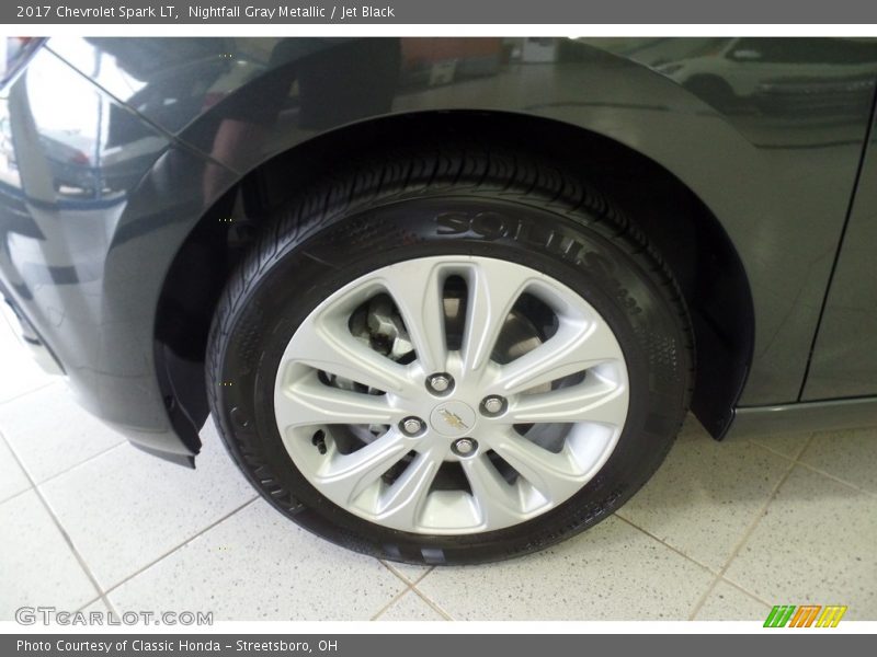 Nightfall Gray Metallic / Jet Black 2017 Chevrolet Spark LT