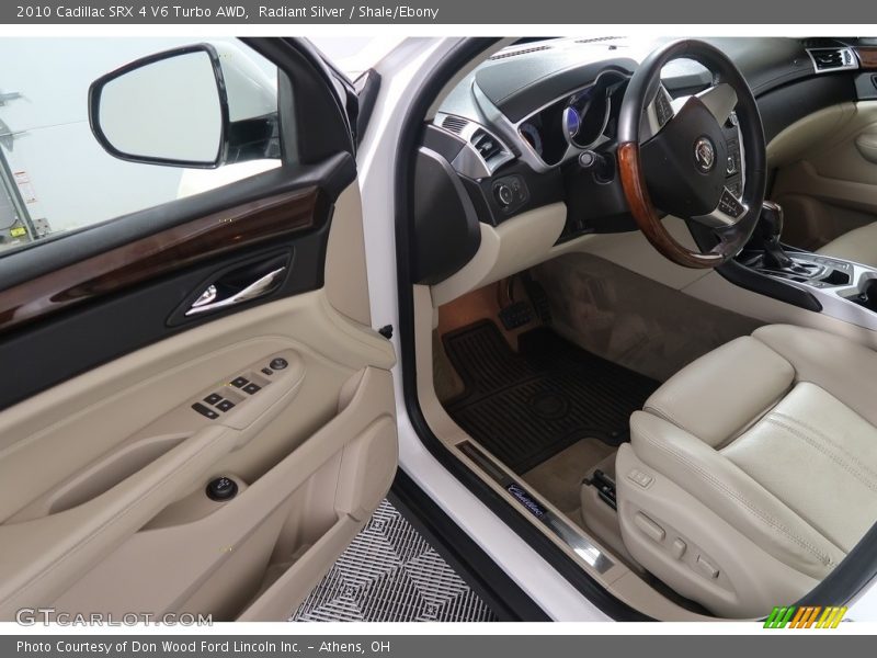 Radiant Silver / Shale/Ebony 2010 Cadillac SRX 4 V6 Turbo AWD