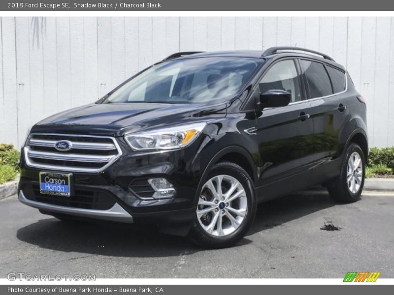 Shadow Black / Charcoal Black 2018 Ford Escape SE