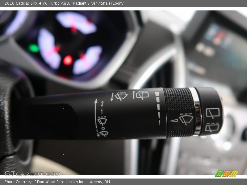 Radiant Silver / Shale/Ebony 2010 Cadillac SRX 4 V6 Turbo AWD