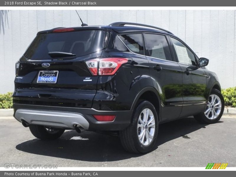 Shadow Black / Charcoal Black 2018 Ford Escape SE