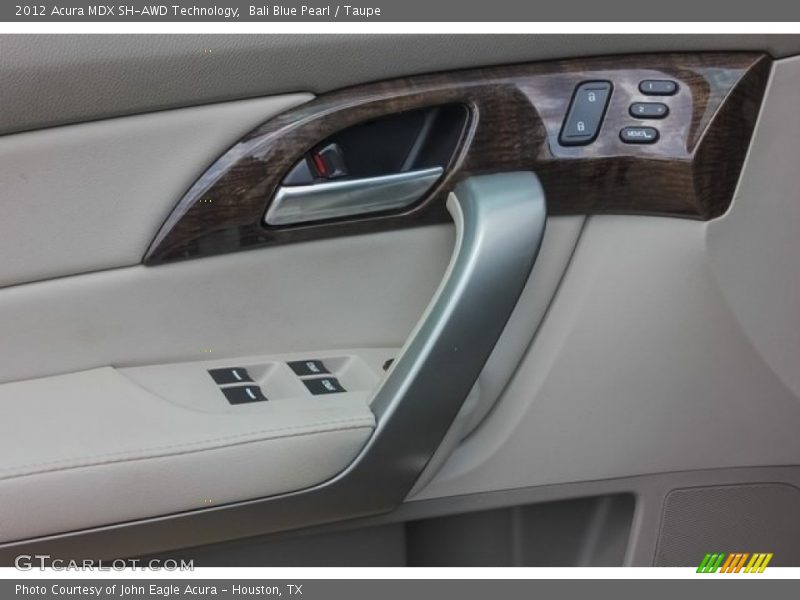 Bali Blue Pearl / Taupe 2012 Acura MDX SH-AWD Technology