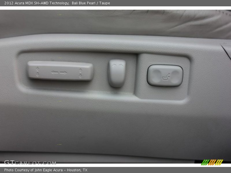 Bali Blue Pearl / Taupe 2012 Acura MDX SH-AWD Technology