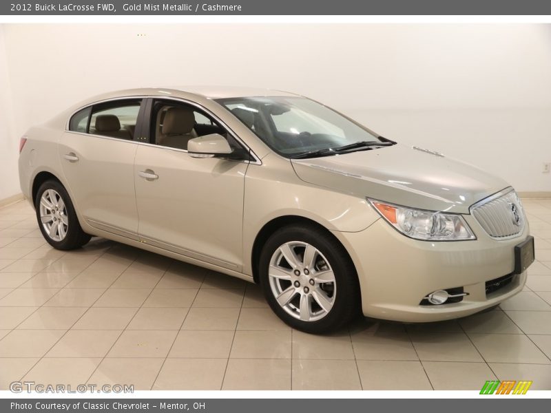 Gold Mist Metallic / Cashmere 2012 Buick LaCrosse FWD