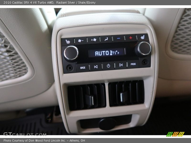 Radiant Silver / Shale/Ebony 2010 Cadillac SRX 4 V6 Turbo AWD