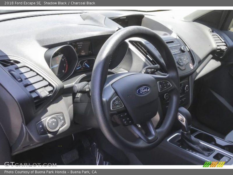 Shadow Black / Charcoal Black 2018 Ford Escape SE