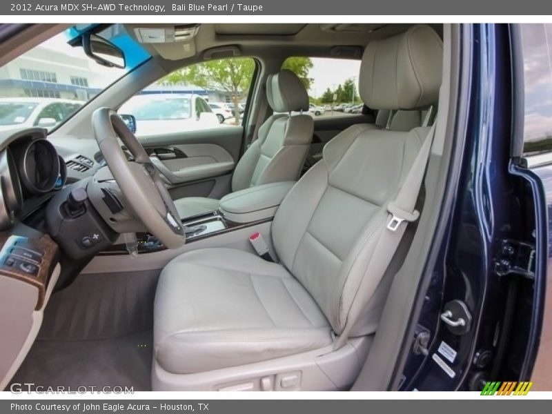 Bali Blue Pearl / Taupe 2012 Acura MDX SH-AWD Technology