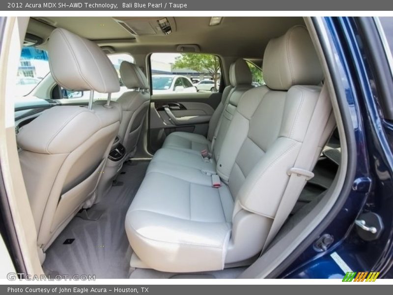 Bali Blue Pearl / Taupe 2012 Acura MDX SH-AWD Technology