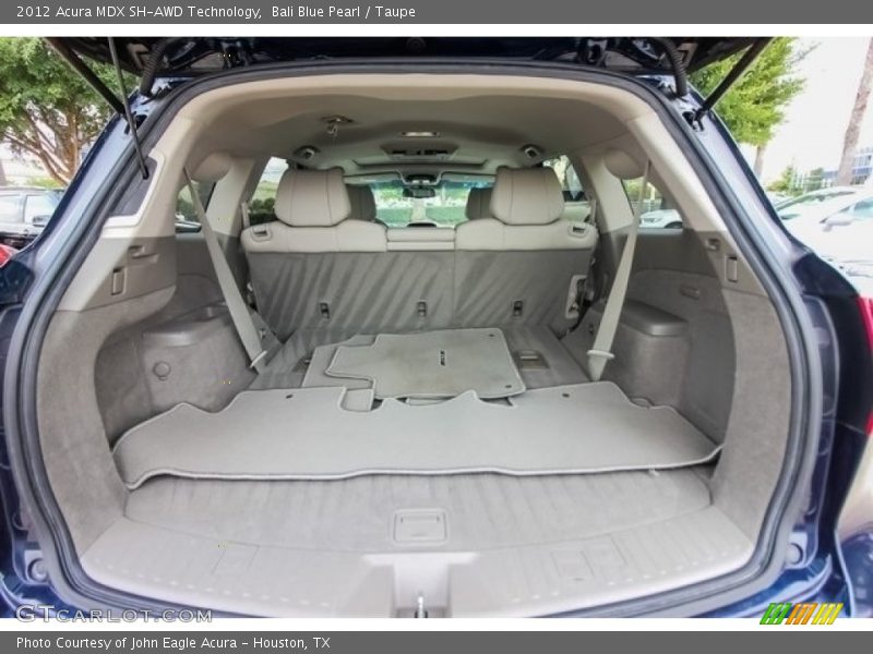 Bali Blue Pearl / Taupe 2012 Acura MDX SH-AWD Technology