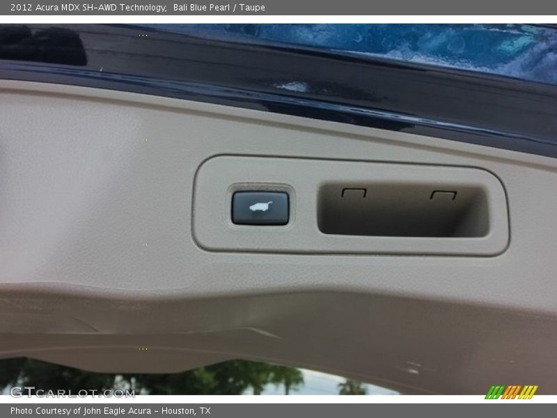 Bali Blue Pearl / Taupe 2012 Acura MDX SH-AWD Technology