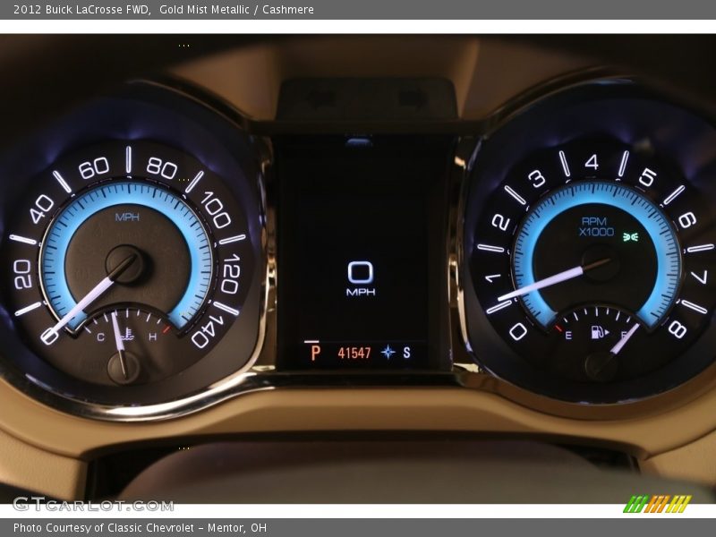 Gold Mist Metallic / Cashmere 2012 Buick LaCrosse FWD