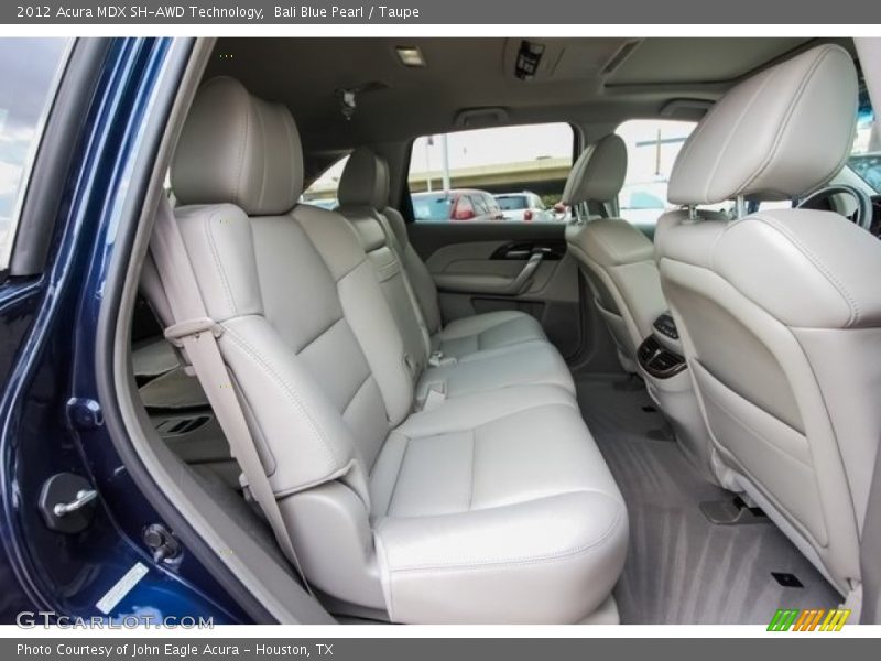 Bali Blue Pearl / Taupe 2012 Acura MDX SH-AWD Technology