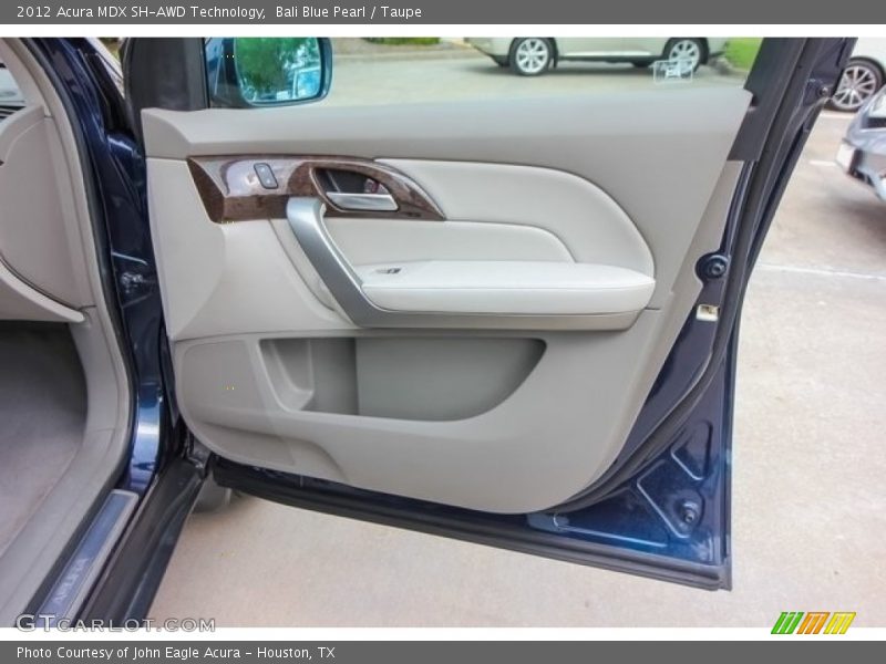 Bali Blue Pearl / Taupe 2012 Acura MDX SH-AWD Technology