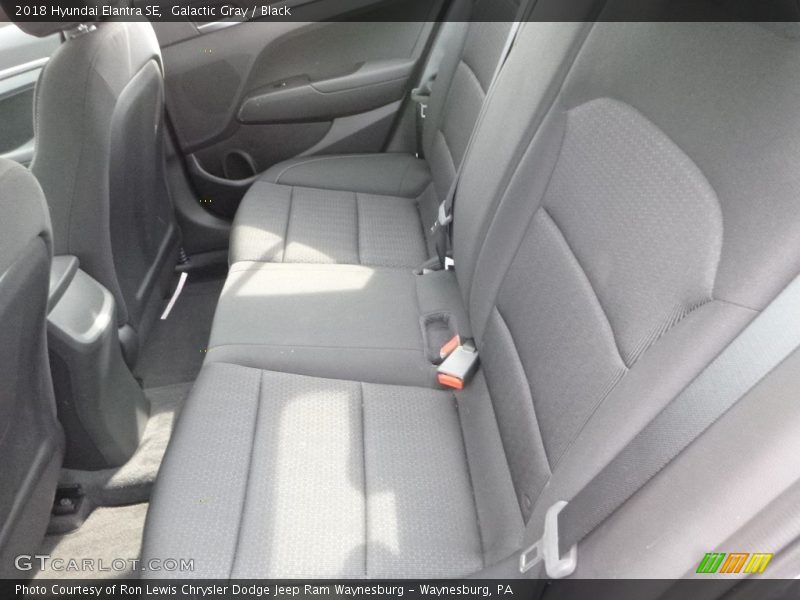 Galactic Gray / Black 2018 Hyundai Elantra SE
