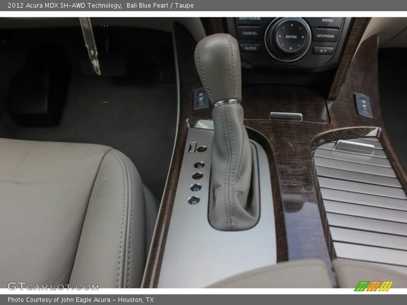 Bali Blue Pearl / Taupe 2012 Acura MDX SH-AWD Technology