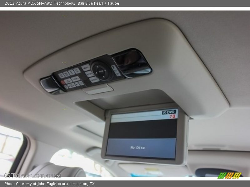 Bali Blue Pearl / Taupe 2012 Acura MDX SH-AWD Technology