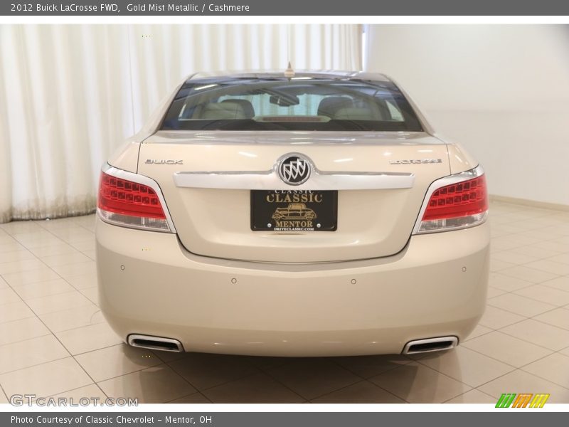 Gold Mist Metallic / Cashmere 2012 Buick LaCrosse FWD