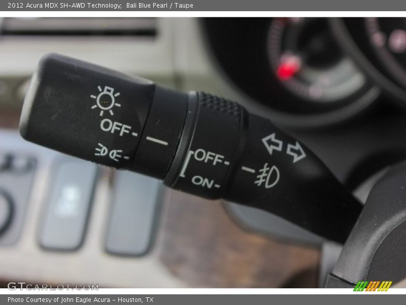 Bali Blue Pearl / Taupe 2012 Acura MDX SH-AWD Technology