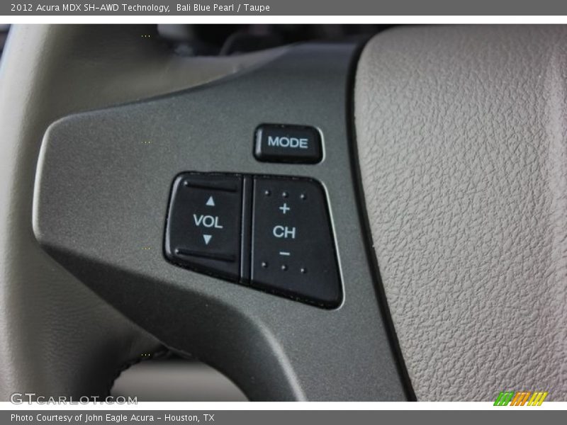 Bali Blue Pearl / Taupe 2012 Acura MDX SH-AWD Technology