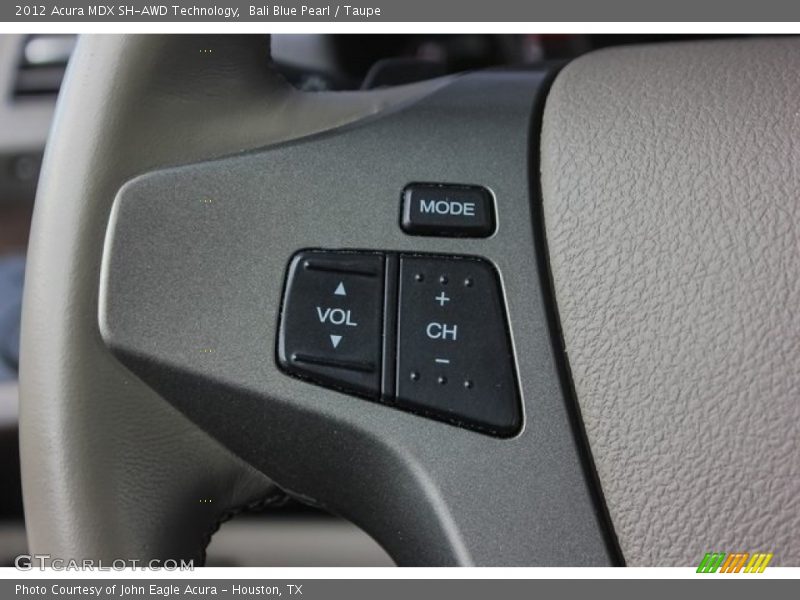 Bali Blue Pearl / Taupe 2012 Acura MDX SH-AWD Technology