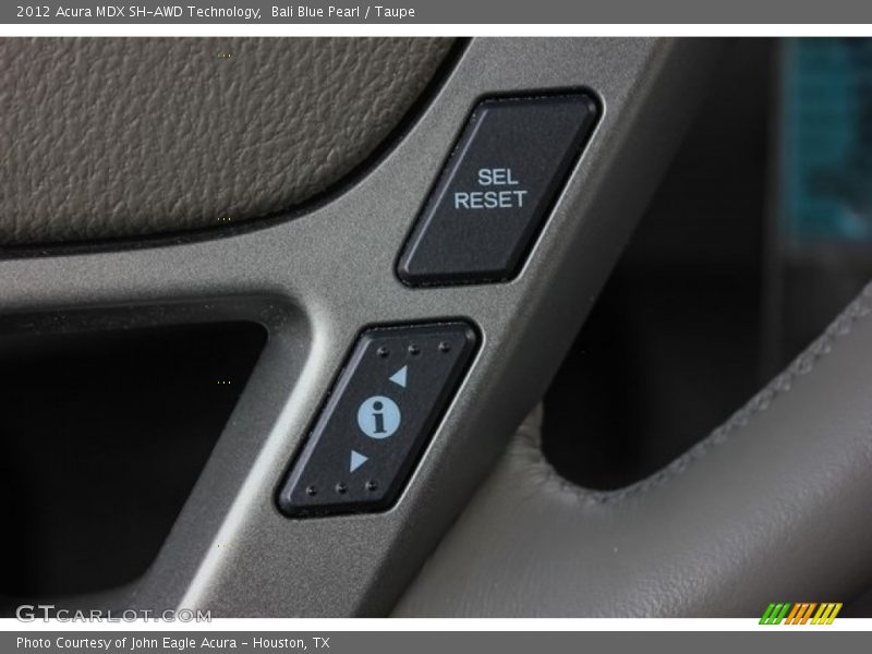Bali Blue Pearl / Taupe 2012 Acura MDX SH-AWD Technology
