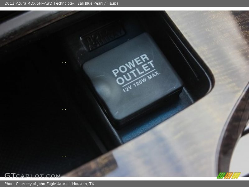Bali Blue Pearl / Taupe 2012 Acura MDX SH-AWD Technology