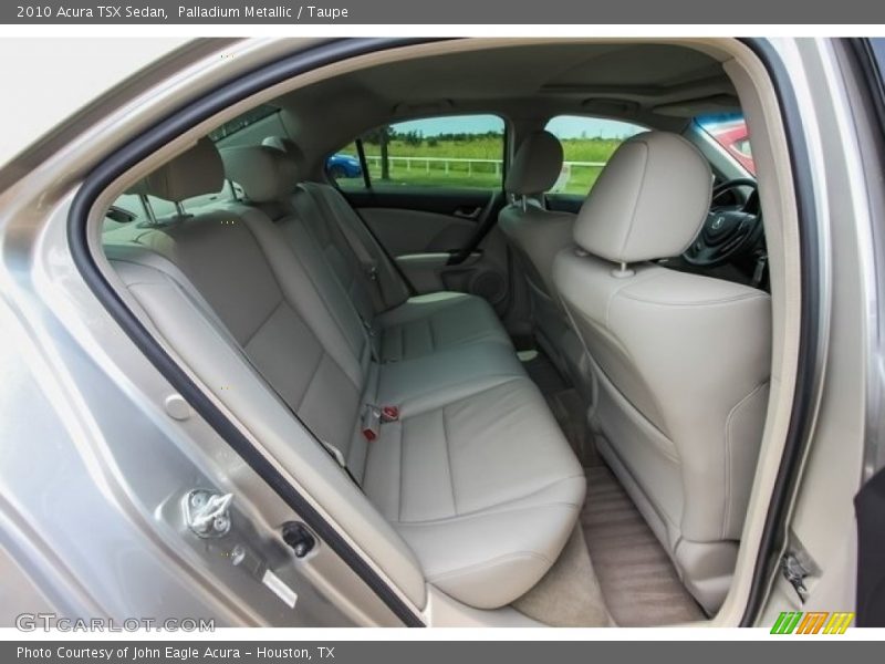 Palladium Metallic / Taupe 2010 Acura TSX Sedan