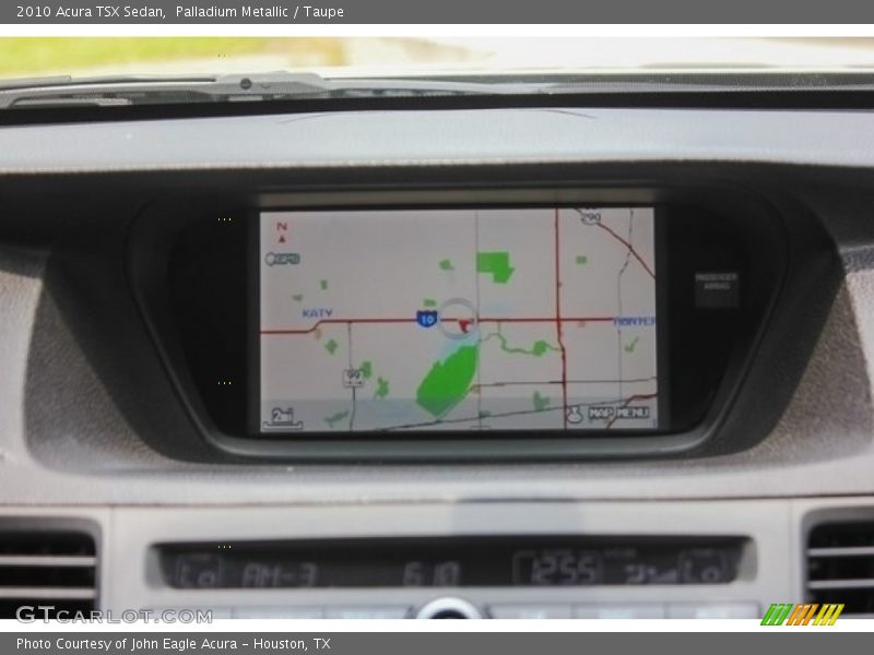 Palladium Metallic / Taupe 2010 Acura TSX Sedan