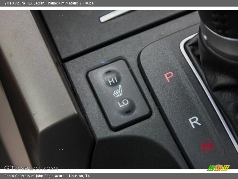 Palladium Metallic / Taupe 2010 Acura TSX Sedan