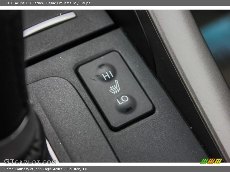 Palladium Metallic / Taupe 2010 Acura TSX Sedan