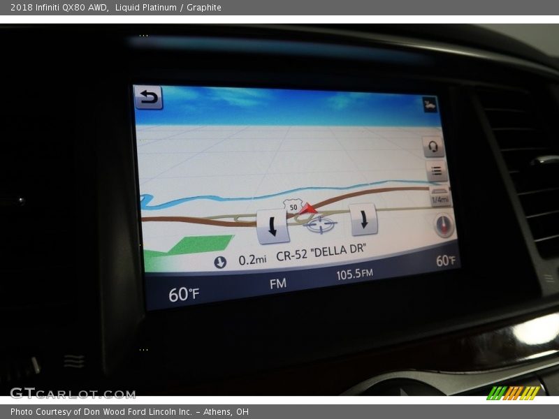 Liquid Platinum / Graphite 2018 Infiniti QX80 AWD